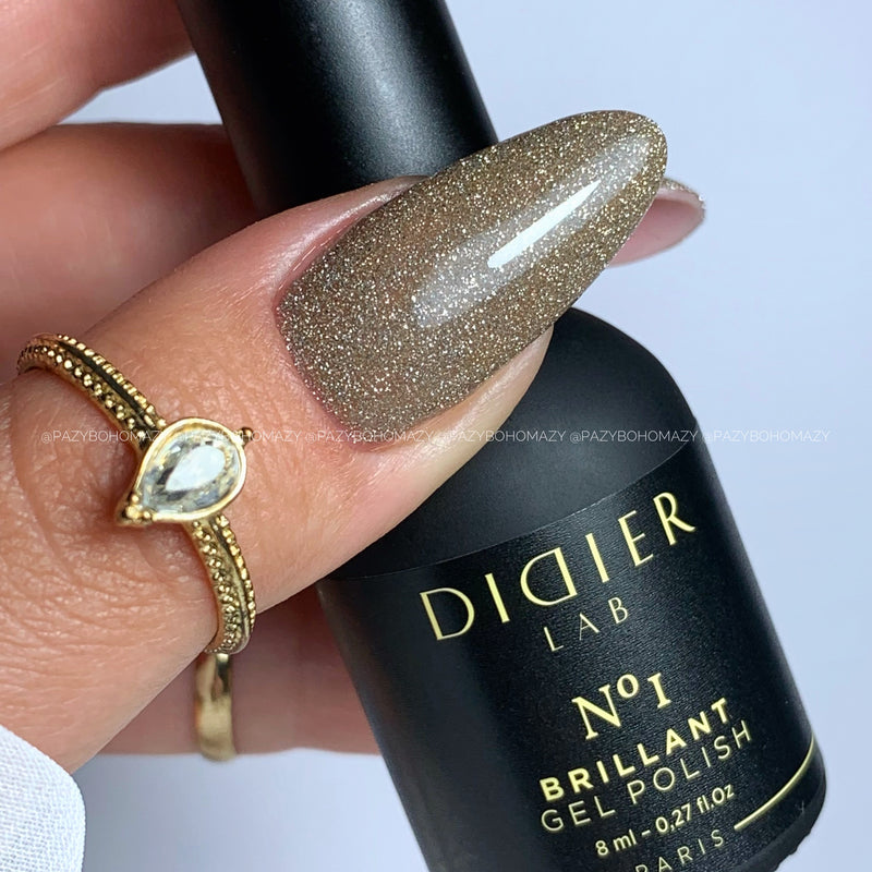 Gel Polish Brillant, Didier Lab, No. 1, 8 ml