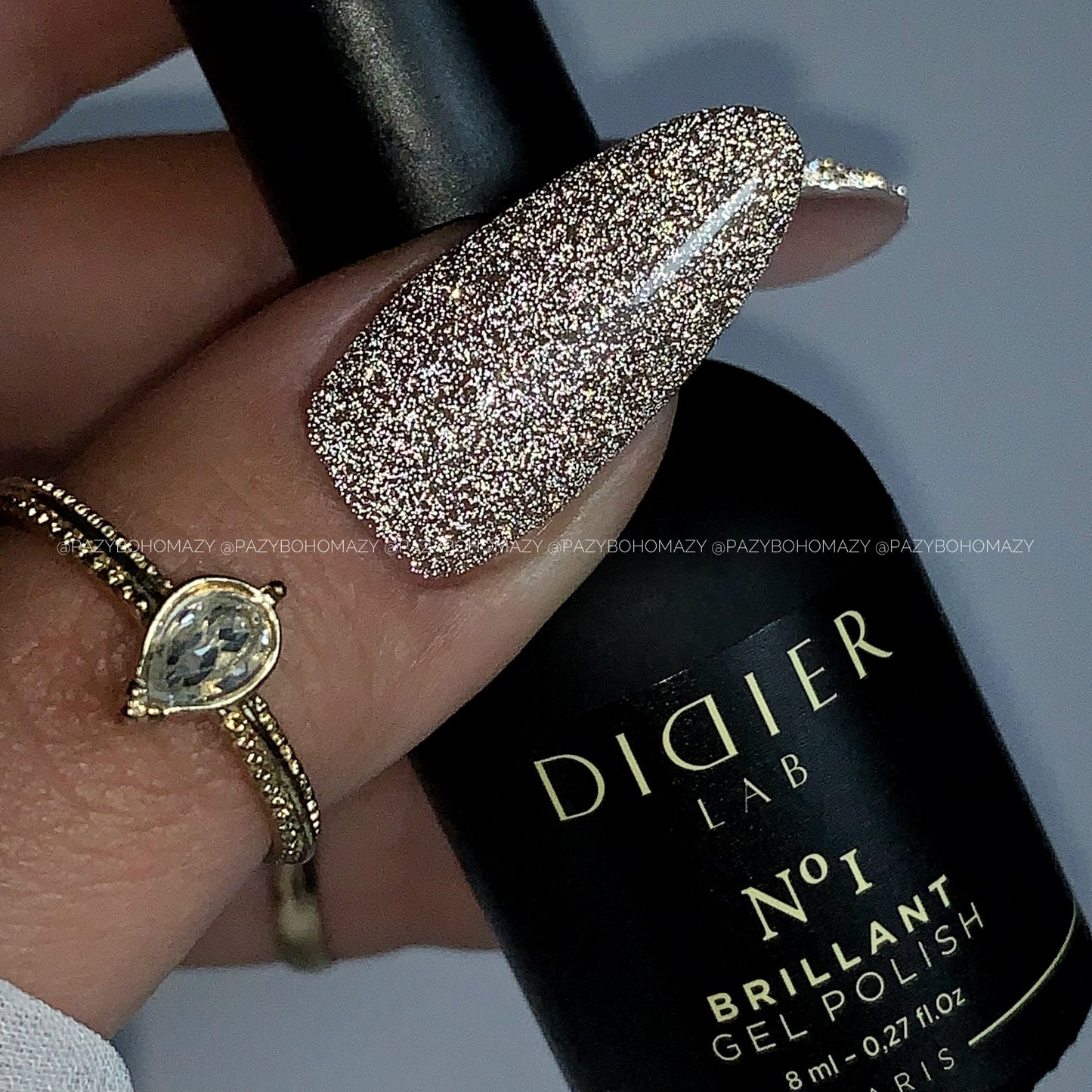 Gel Polish Brillant, Didier Lab, No. 1, 8 ml