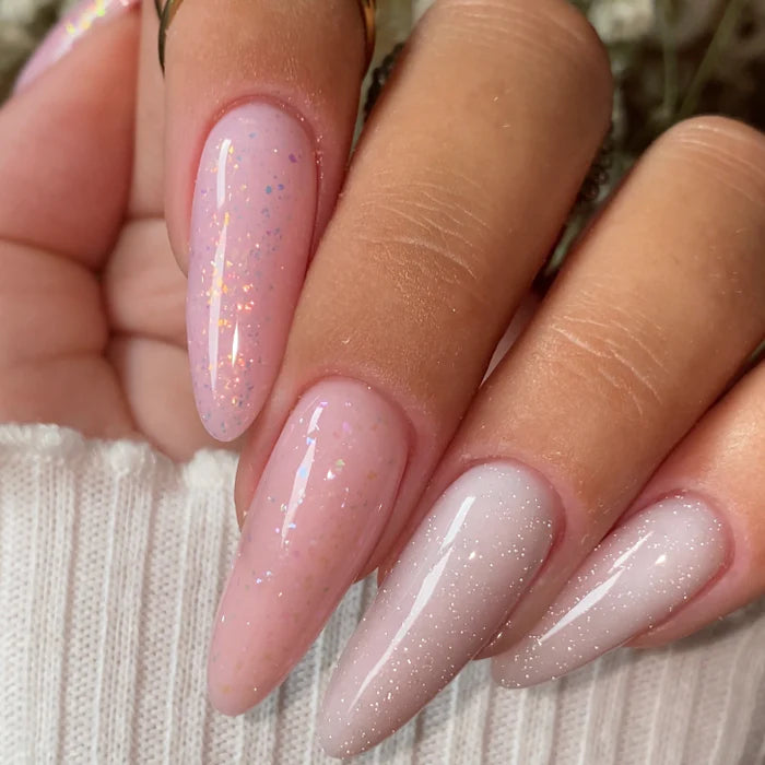 Gel Polish Rubber Base Foil, Powder Pink 10 ml