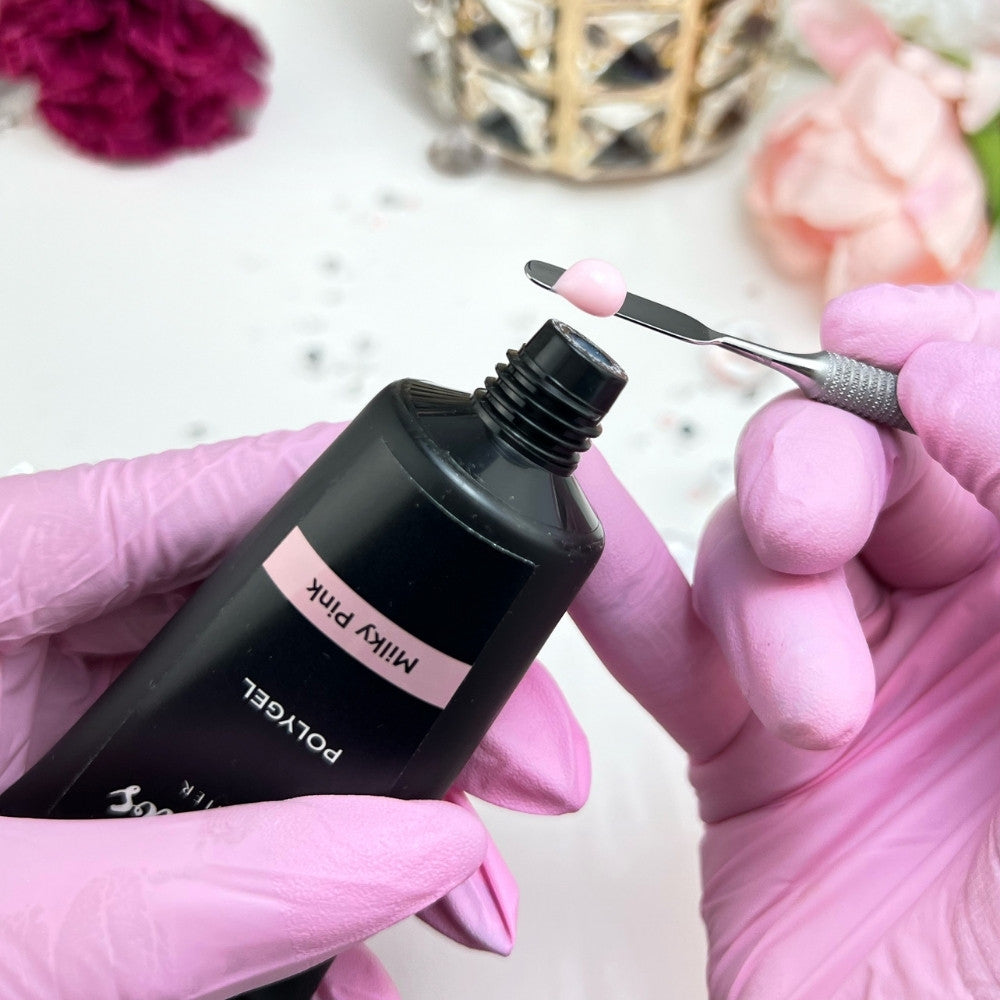 Polygel "Studios Didier", milky pink, 30gr