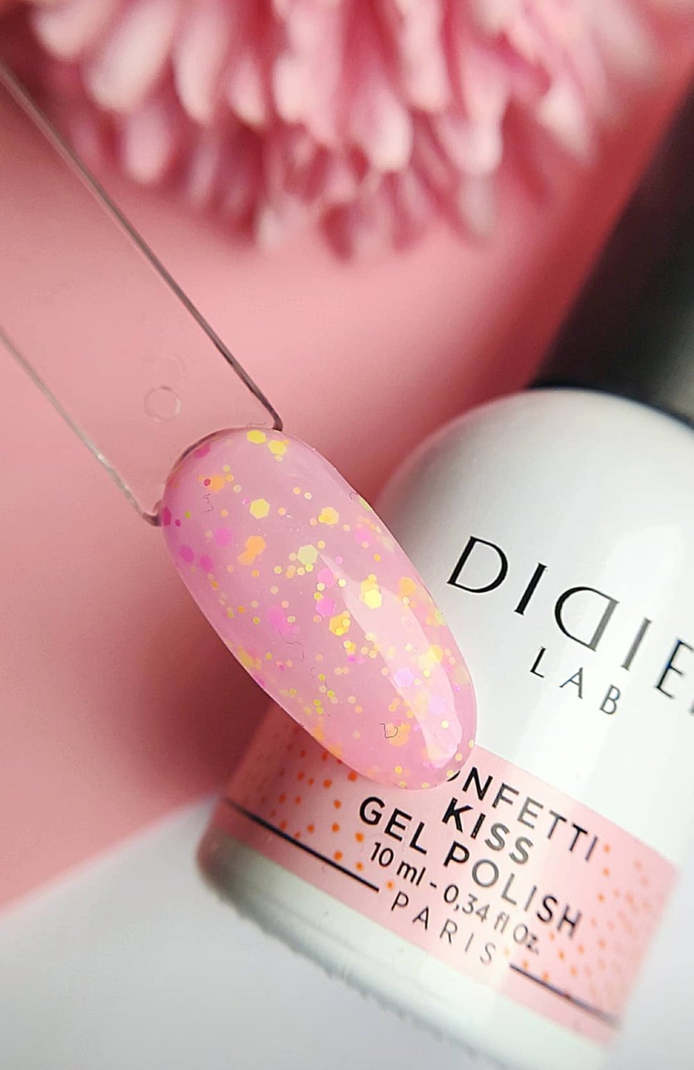 Gel Polish Confetti, Didier Lab, Kiss
