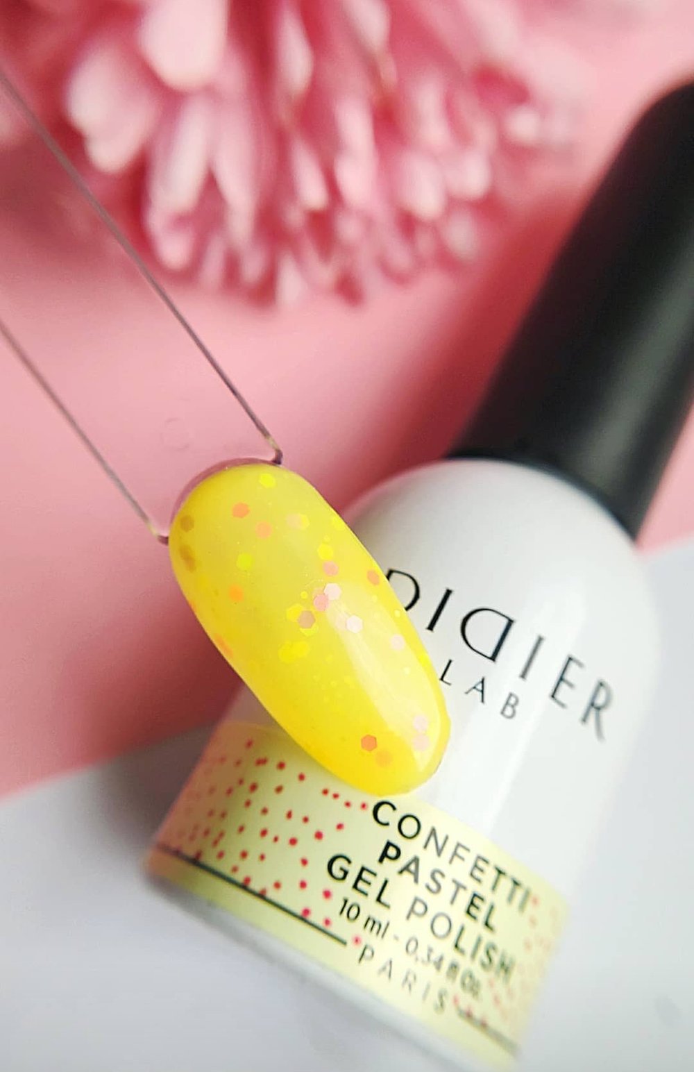 Gel Polish Confetti, Didier Lab, Pastel