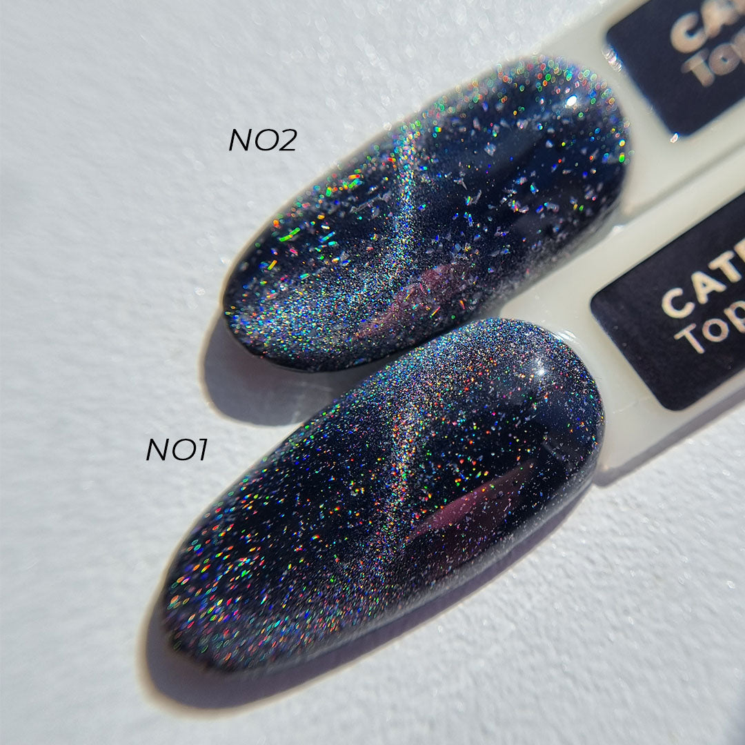 Gel Polish Top Coat No Wipe, Didier Lab, Cat Eye