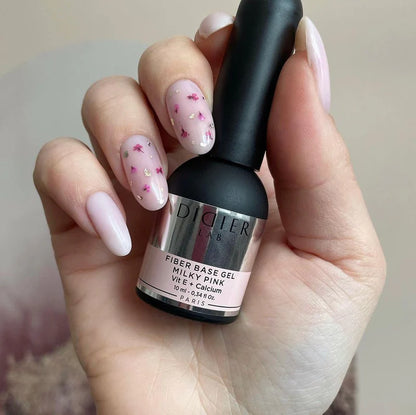 Fiber Base Coat, Didier Lab, Milky Pink, 10 ml
