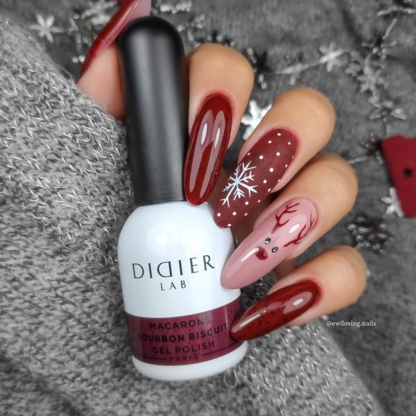 Macarons Gel polish Didier Lab, 'Bourbon Biscuit'