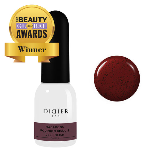 Macarons Gel polish Didier Lab, 'Bourbon Biscuit'