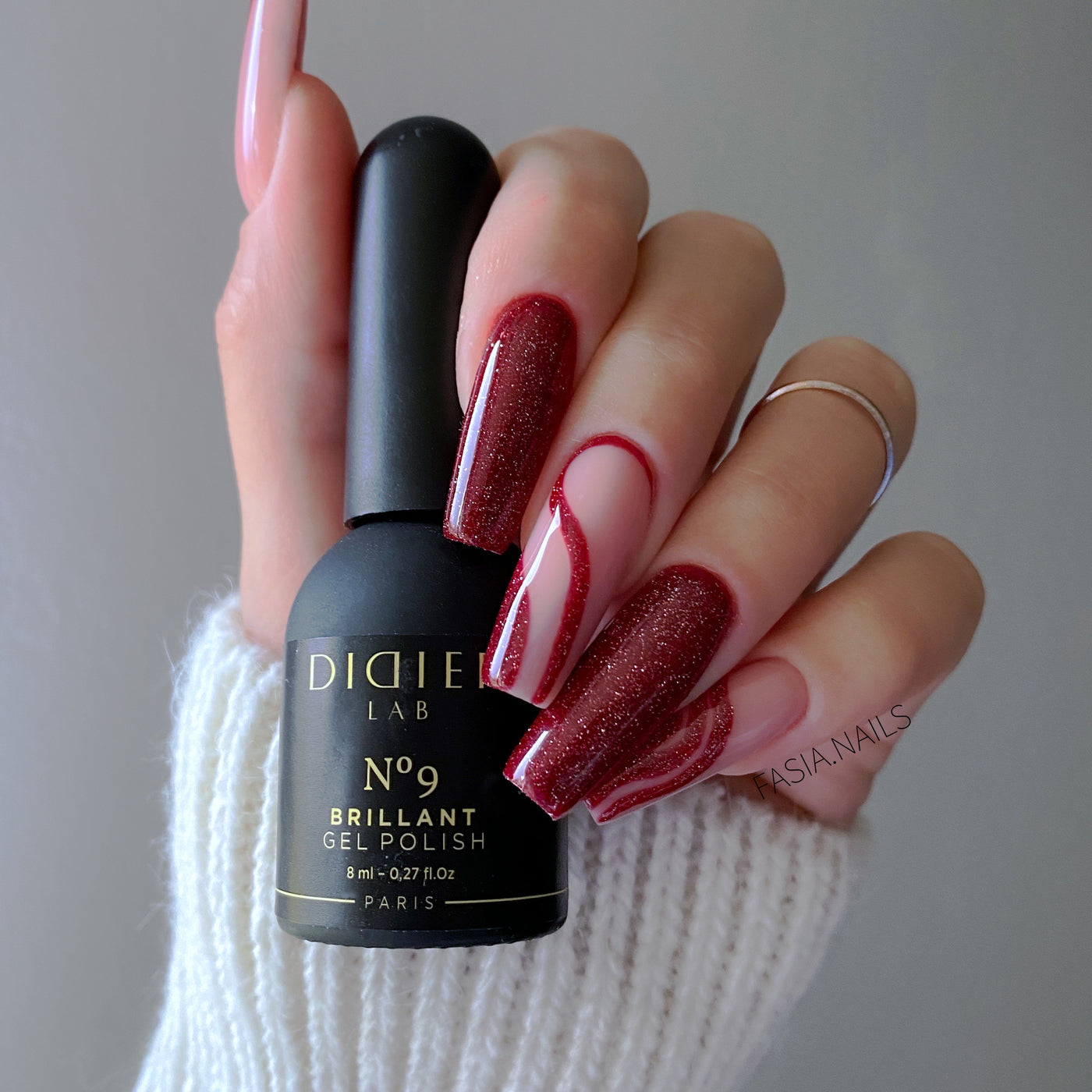 Gel Polish Brillant, Didier Lab, No. 9, 8 ml