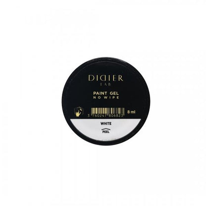 No wipe paint gel "Didier lab", white, 8ml - LABORATOIRES DIDIER