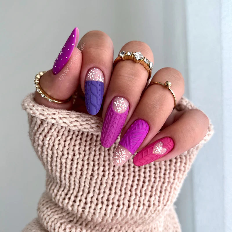 Purple shop nail polish